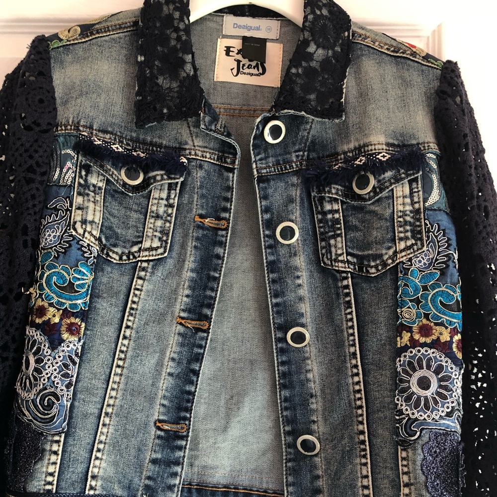 New Desigual Denim Jacket